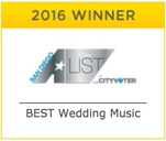 2016 Winner of Best Wedding Music